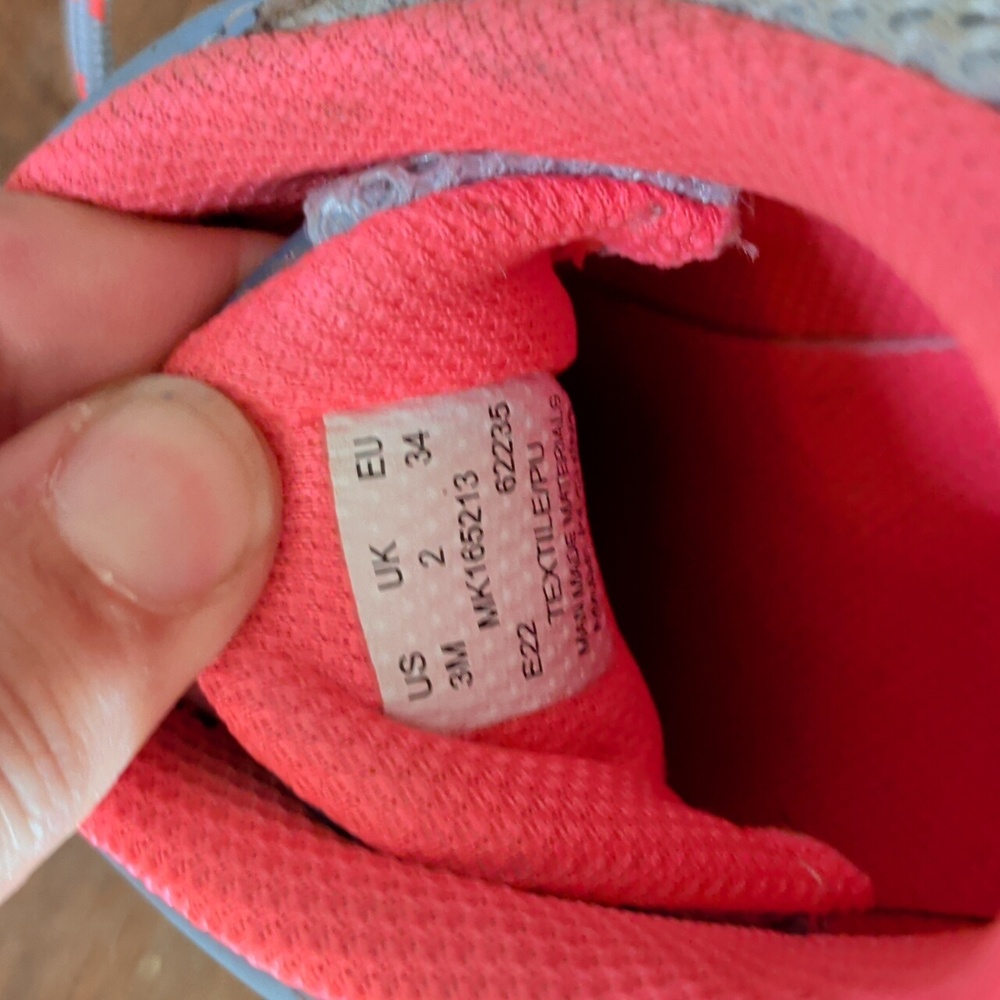 Merrell Gray and Pink Hiking Sneakers - Picture 4 of 4